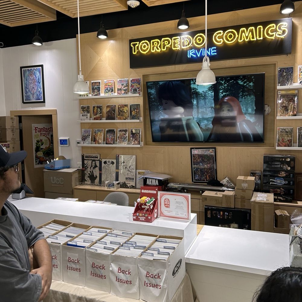 Torpedo Comics - Irvine - Comic Books Near Me - Irvine, California Torpedo Comics - Irvine - Comic Books Near Me - Irvine, California