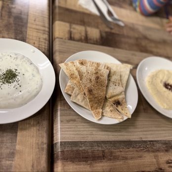 Turkish Kitchen - PETA Bread Appetizer With Hummus - Turkish Near Me - Madison, Wisconsin Turkish Kitchen - PETA Bread Appetizer With Hummus - Turkish Near Me - Madison, Wisconsin