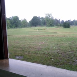 Golf Center of Texarkana - Inside learning bay chipping