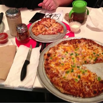 Fox's Pizza Den - The spread! - Pizza Near Me - St. Simon's Island, Georgia