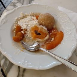Seasonal fruit dumplings Seasonal fruit dumplings