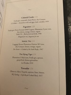 Menu photo 5 The Luggage Room London, XGL Menu photo 5 The Luggage Room London, XGL