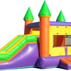 Bounce Party Supplies - Bounce House with Slide Combo