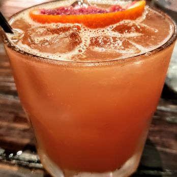 Blvd Bistro - Moonshine Punch - moonshine and tropical juices. Yummy! - American Near Me - New York, New York