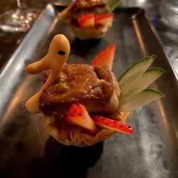 Redfarm - Foie gras tart