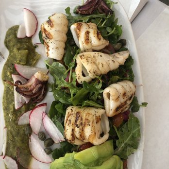 Cafe Istanbul - Grilled Calamari - Turkish Near Me - Chicago, Illinois
