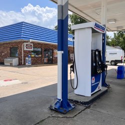 Village Hut - Gas pumps
