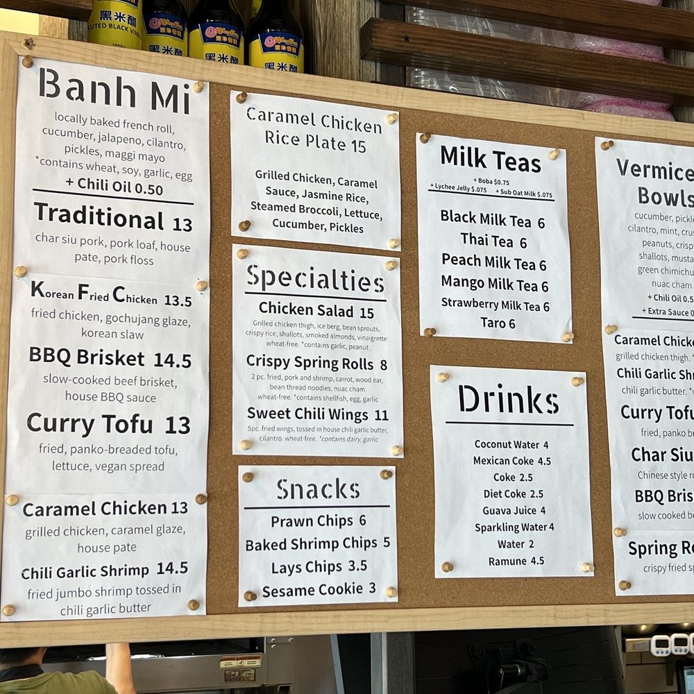 Menu Menu