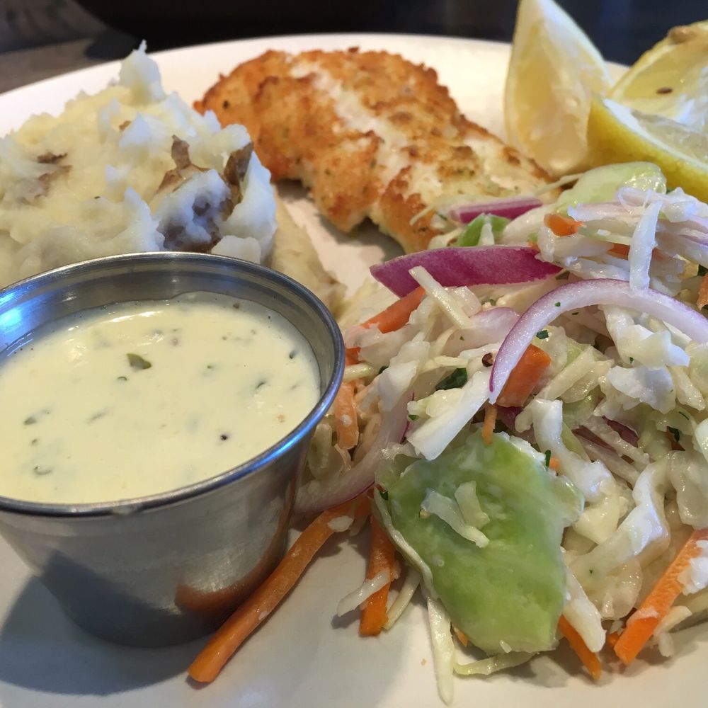 Not Your Average Joe's - Waltham - COD with mashed - New American Near Me - Waltham, Massachusetts Not Your Average Joe's - Waltham - COD with mashed - New American Near Me - Waltham, Massachusetts