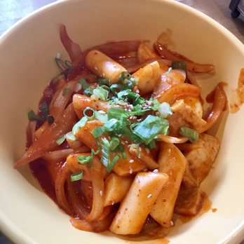 Hola Seoul - Dukbokki (spicy rice cake appetizer) - Korean Near Me - Ann Arbor, Michigan Hola Seoul - Dukbokki (spicy rice cake appetizer) - Korean Near Me - Ann Arbor, Michigan