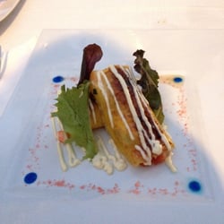 La Perla - Canalón de piña con langostinos