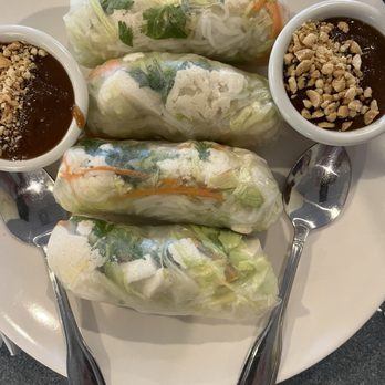 Bangkok Pavillion - Tofu spring rolls - Thai Near Me - Overland Park, Kansas Bangkok Pavillion - Tofu spring rolls - Thai Near Me - Overland Park, Kansas