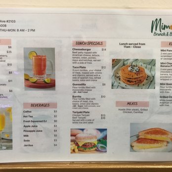 Mimosas Brunch & Bubbles - Back menu - Breakfast & Brunch Near Me - Campbell, California Mimosas Brunch & Bubbles - Back menu - Breakfast & Brunch Near Me - Campbell, California