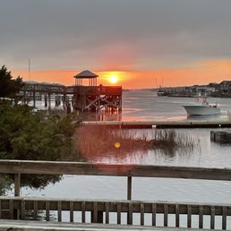 View from the restaurant's patio