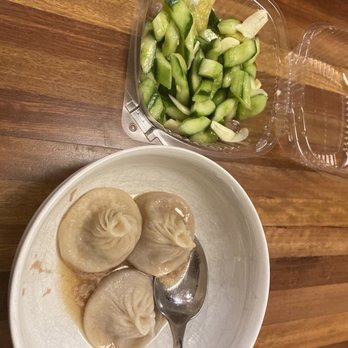 Kungfu Kitchen - Take out: cucumber salad and pork soup dumplings - Chinese Near Me - Alexandria, Virginia Kungfu Kitchen - Take out: cucumber salad and pork soup dumplings - Chinese Near Me - Alexandria, Virginia