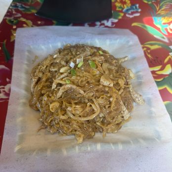 No 1 BBQ - Stir fried pickled cabbage with clear noodles (maybe? ) - Chinese Near Me - Plano, Texas
