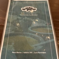 Los Molcajetes - Menu cover