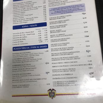Mi Colombia Bakery - the menu of the restaurant - Colombian Near Me - Elizabeth, New Jersey Mi Colombia Bakery - the menu of the restaurant - Colombian Near Me - Elizabeth, New Jersey