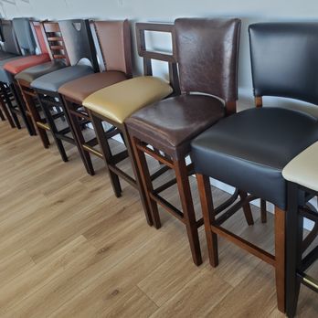 Superior Seating - Variety of many upholstered bar stools for restaurants and bars - Restaurant Supplies Near Me - Kenilworth, New Jersey