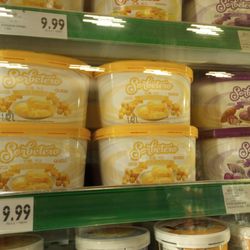 Food Basics - One of my Yelp friends let me know this is more cheesecake than queso chip dip kind of cheese flavour, like I originally thought, lol.