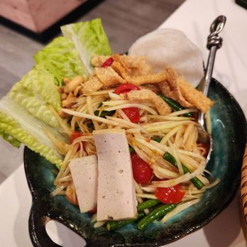 Nok’s Kitchen - Papaya salad - Laotian Near Me - Westminster, California