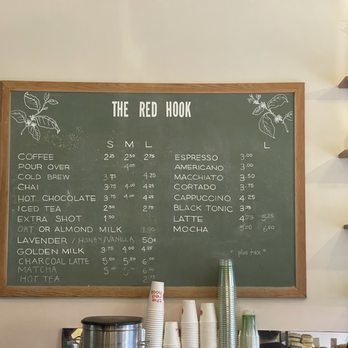 The Red Hook - Concise and fantastic menu - Coffee & Tea Near Me - Detroit, Michigan The Red Hook - Concise and fantastic menu - Coffee & Tea Near Me - Detroit, Michigan