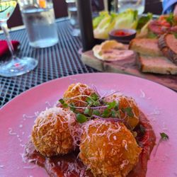Red Cork Bistro - Dungeness crab arrancini