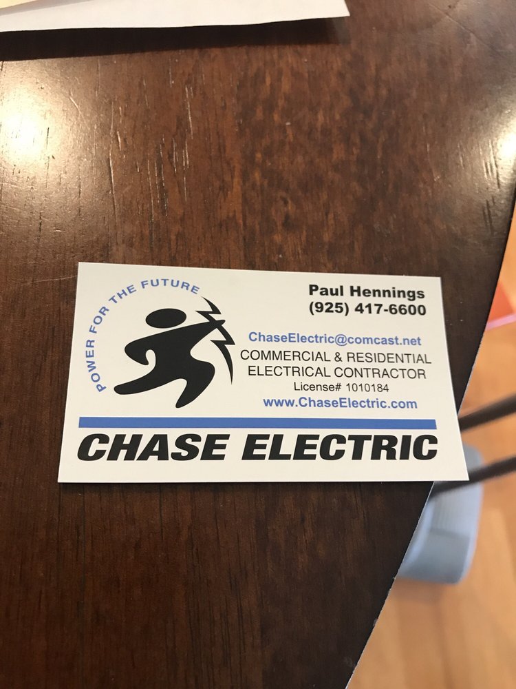 Slide of Chase Electric