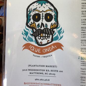 Que Onda - Matthews - GRAND OPENING - Mexican Near Me - Matthews, North Carolina