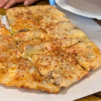 Stuffed & Bitelab Grill - Soujouk, Egyptian sausage "pizza" - Pizza Near Me - Huntington Beach, California Stuffed & Bitelab Grill - Soujouk, Egyptian sausage "pizza" - Pizza Near Me - Huntington Beach, California