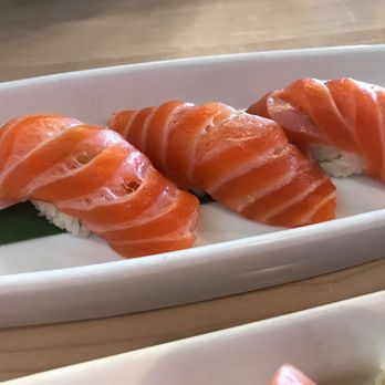 Jaku North - Salmon nigiri - Sushi Bars Near Me - Grand Rapids, Michigan Jaku North - Salmon nigiri - Sushi Bars Near Me - Grand Rapids, Michigan