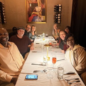 Notte Del Vino - Our group (Frantzcy, Art, Preston, Jaimie H, Debbie, Jaimie A, myself, & Ruth - Wine Bars Near Me - Myrtle Beach, South Carolina Notte Del Vino - Our group (Frantzcy, Art, Preston, Jaimie H, Debbie, Jaimie A, myself, & Ruth - Wine Bars Near Me - Myrtle Beach, South Carolina