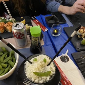 Mr. Sushi Japanese Restaurant - A02. Edamame White rice - Japanese Near Me - Ridgewood, New York