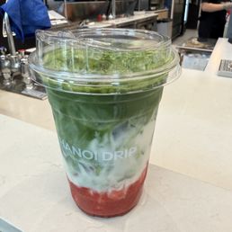 Strawberry matcha
