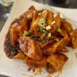 Edison Noodle House - G06. Eggplant in Garlic Sauce