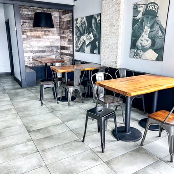 Johnny's Shawarma - tables and chairs in a restaurant - Middle Eastern Near Me - Toronto, Ontario Johnny's Shawarma - tables and chairs in a restaurant - Middle Eastern Near Me - Toronto, Ontario