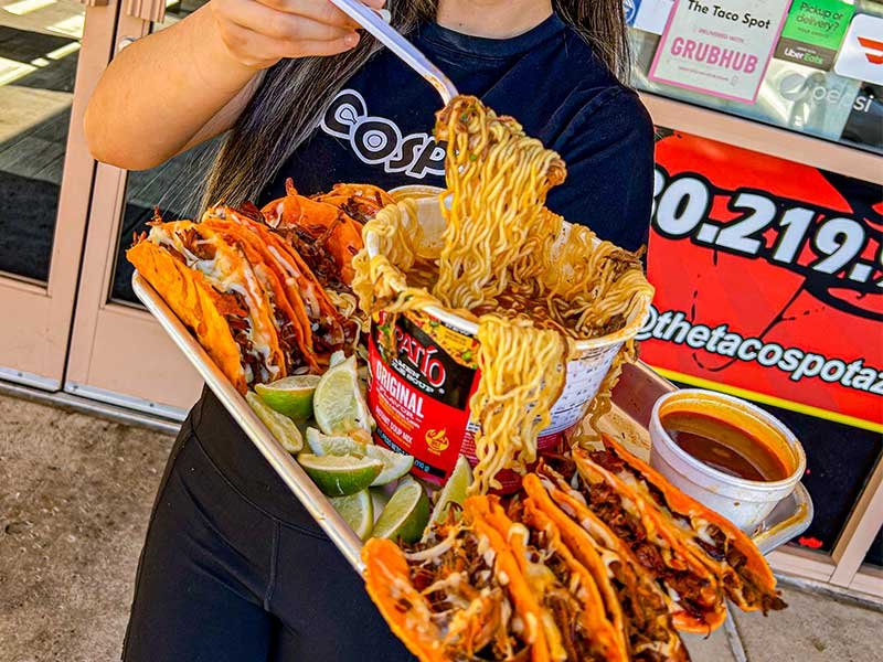 Food from The Taco Spot - Provo