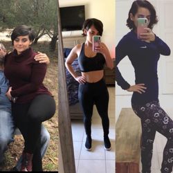 The Bar Method - Before abd after from consistent training at Bar Method.