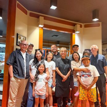 Ichiban Japanese & Sushi Restaurant - Our group with the owners. - Japanese Near Me - Brea, California Ichiban Japanese & Sushi Restaurant - Our group with the owners. - Japanese Near Me - Brea, California