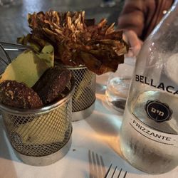 Bellacarne Kosher - Carciofi alla Giudia and sea bass balls