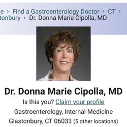 Cipolla Donna M, MD - The sorry excuse herself