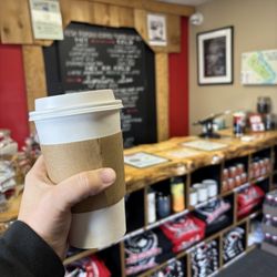 Covered Bridge Coffee Roasters - Chai tea with a shot of espresso
