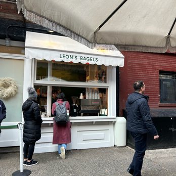 Leon's Bagels - Storefront - Bagels Near Me - New York, New York Leon's Bagels - Storefront - Bagels Near Me - New York, New York