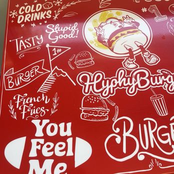 Hyphy Burger - Table Top - Burgers Near Me - Oakland, California