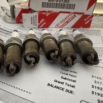 Exclusive Automotive - Replaced spark plugs after 84K miles . - Oil Change Stations Near Me - Las Vegas, Nevada Exclusive Automotive - Replaced spark plugs after 84K miles . - Oil Change Stations Near Me - Las Vegas, Nevada