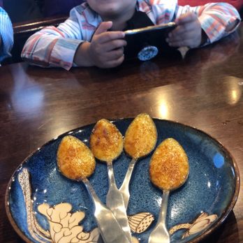 V Lotus - Complimentary Creme Brûlée spoonfuls! Delicious!!! - Vietnamese Near Me - Sugar Land, Texas