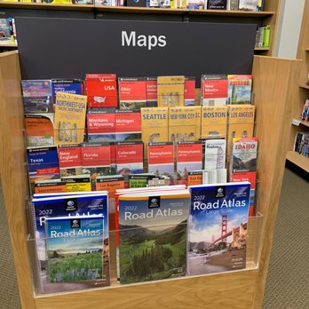 Barnes & Noble - Yes they still make maps!!! - Coffee & Tea Near Me - Folsom, California