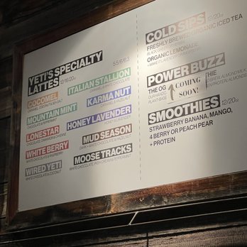 Yeti's Grind - Coffee & Tea Near Me - Vail, Colorado