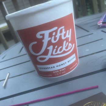 Fifty Licks - Cornbread, honey, butter ice cream - Ice Cream & Frozen Yogurt Near Me - Portland, Oregon Fifty Licks - Cornbread, honey, butter ice cream - Ice Cream & Frozen Yogurt Near Me - Portland, Oregon