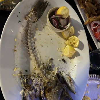 Meltemi - Branzino gone - Mediterranean Near Me - Ridgewood, New Jersey